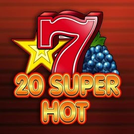 20 Super Hot by Amusnet Interactive, showcased at baxterbetcasino.eu.com – game logo