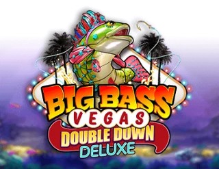 Big Bass Vegas Double Down Deluxe Slot online game logo by Pragmatic Play on baxterbetcasino.eu.com