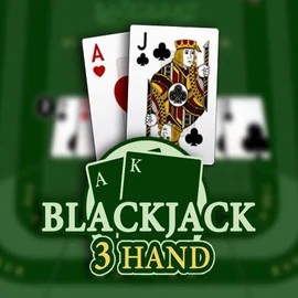 Blackjack 3H (Habanero) slot visual from Habanero available on baxterbetcasino.eu.com