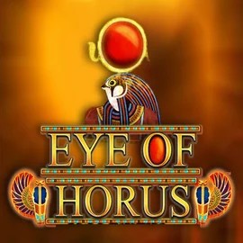 Eye of Horus slot logo by RTG (Reel Time Gaming) at Baxterbet Casino